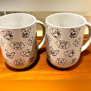 Two NWT Puppy Coffee Mugs